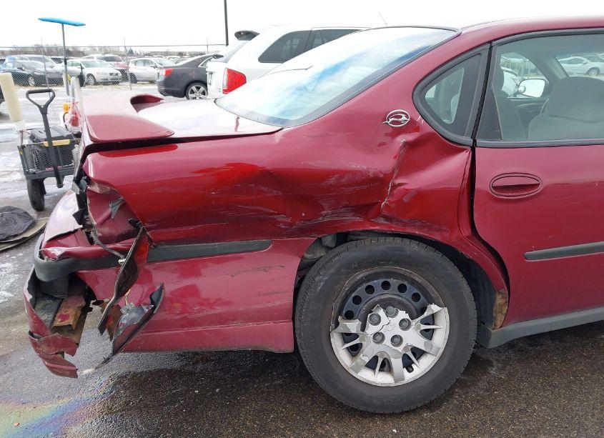 Photo 6 of 2005 Chevrolet Impala (VIN 2G1WF52E459230483)