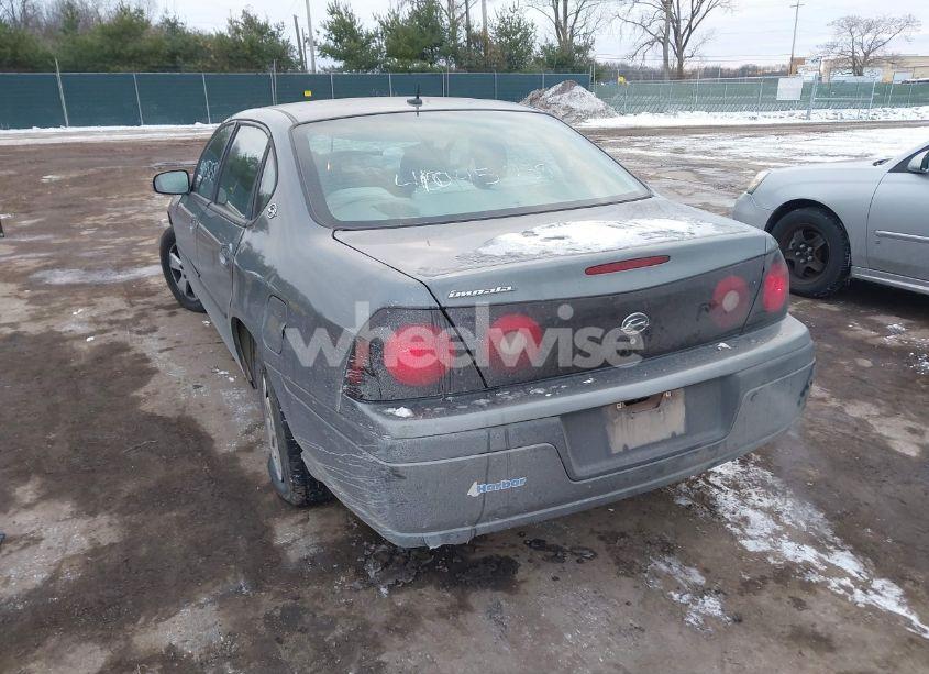 Photo 3 of 2005 Chevrolet Impala (VIN 2G1WF52E459241628)