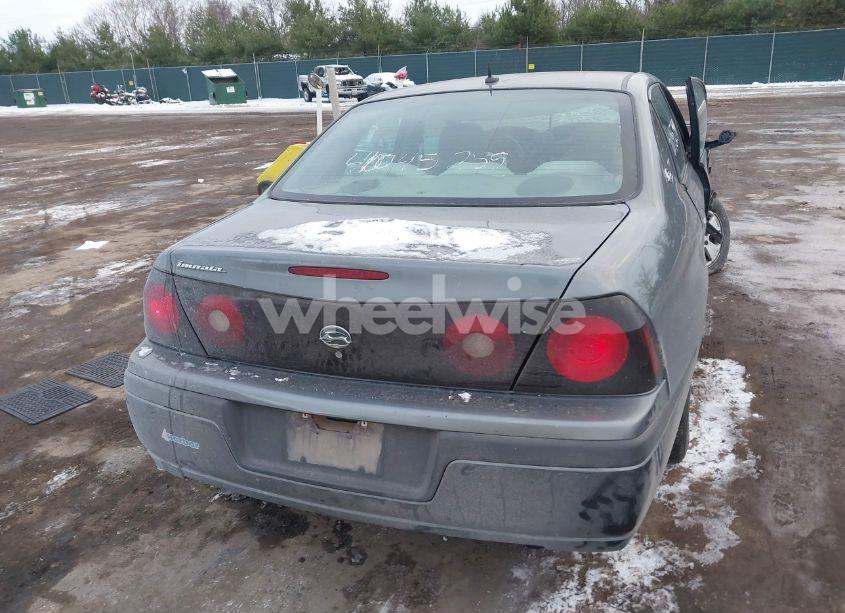 Photo 4 of 2005 Chevrolet Impala (VIN 2G1WF52E459241628)