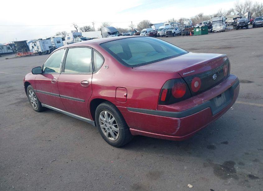 Photo 3 of 2005 Chevrolet Impala (VIN 2G1WF52E459255710)