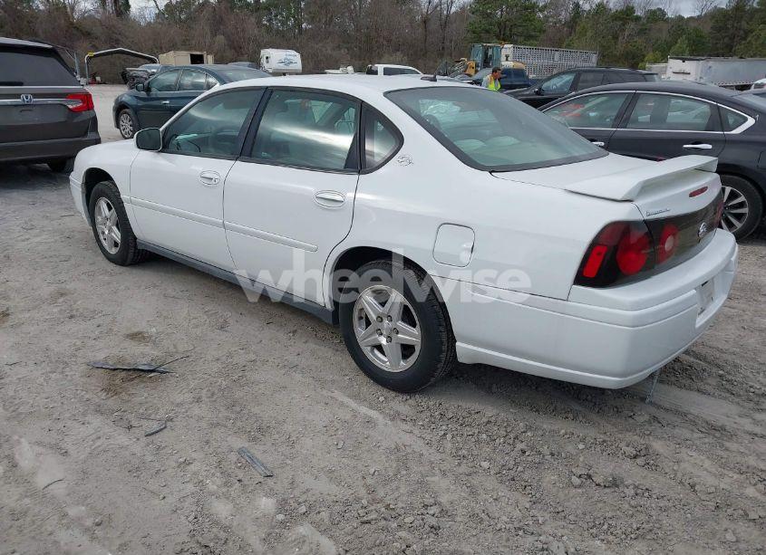 Photo 3 of 2005 Chevrolet Impala (VIN 2G1WF52E459386507)