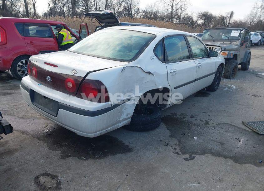 Photo 4 of 2004 Chevrolet Impala (VIN 2G1WF52E549199906)