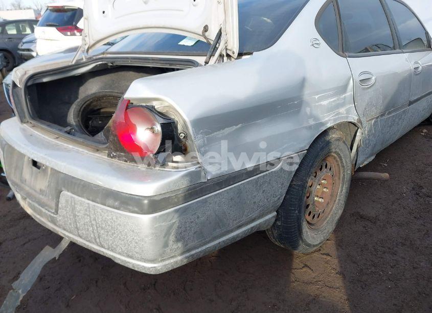 Photo 6 of 2004 Chevrolet Impala (VIN 2G1WF52E549298113)
