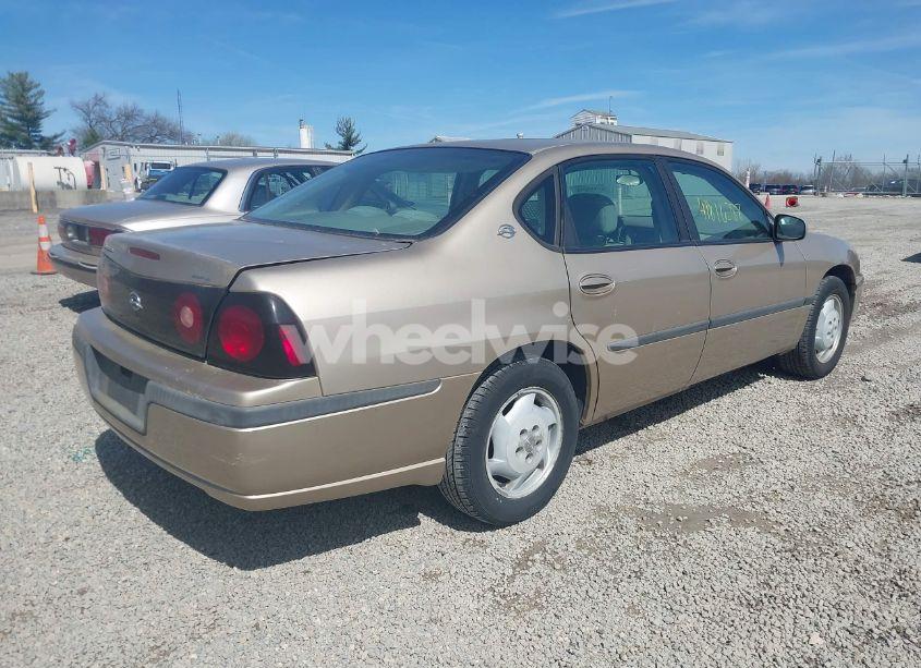 Photo 4 of 2004 Chevrolet Impala (VIN 2G1WF52E549302855)