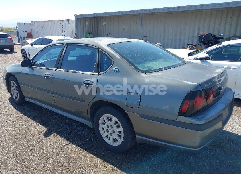 Photo 3 of 2005 Chevrolet Impala (VIN 2G1WF52E559115830)