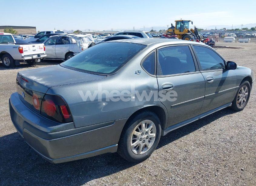 Photo 4 of 2005 Chevrolet Impala (VIN 2G1WF52E559115830)