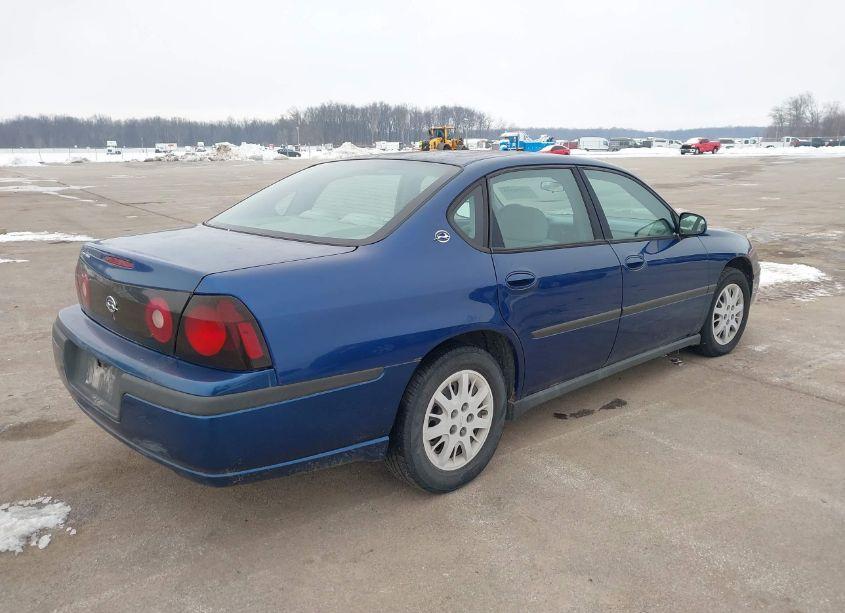 Photo 4 of 2005 Chevrolet Impala (VIN 2G1WF52E559220383)