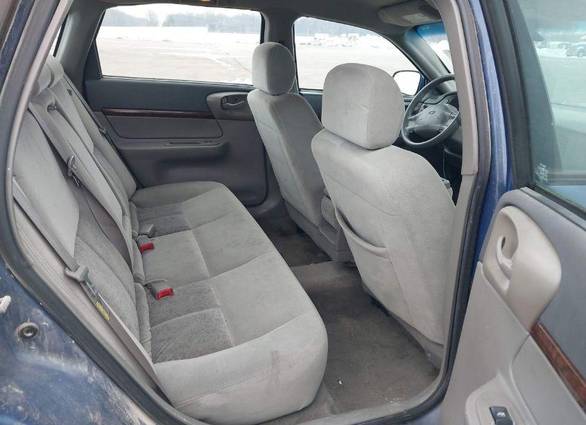 Photo 8 of 2005 Chevrolet Impala (VIN 2G1WF52E559220383)