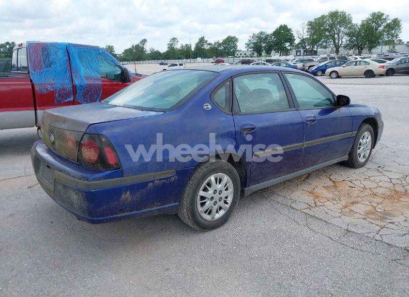 Photo 4 of 2005 Chevrolet Impala (VIN 2G1WF52E559350258)