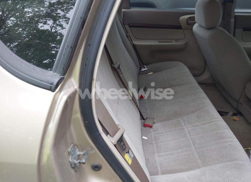 Photo 8 of 2005 Chevrolet Impala (VIN 2G1WF52E559379131)