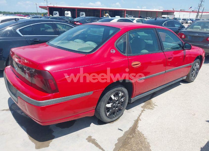 Photo 4 of 2003 Chevrolet Impala (VIN 2G1WF52E639154875)