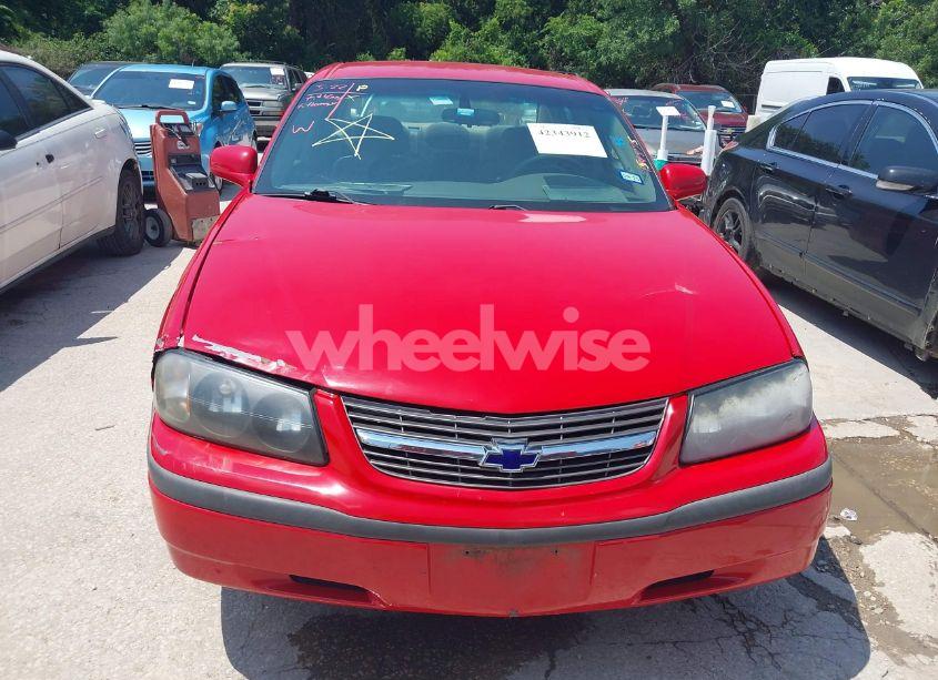 Photo 6 of 2003 Chevrolet Impala (VIN 2G1WF52E639154875)