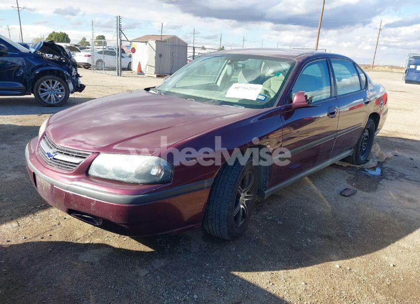 Photo 2 of 2004 Chevrolet Impala (VIN 2G1WF52E649387334)