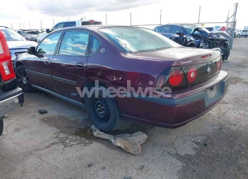 Photo 3 of 2004 Chevrolet Impala (VIN 2G1WF52E649387334)