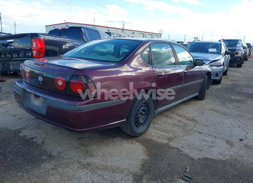 Photo 4 of 2004 Chevrolet Impala (VIN 2G1WF52E649387334)