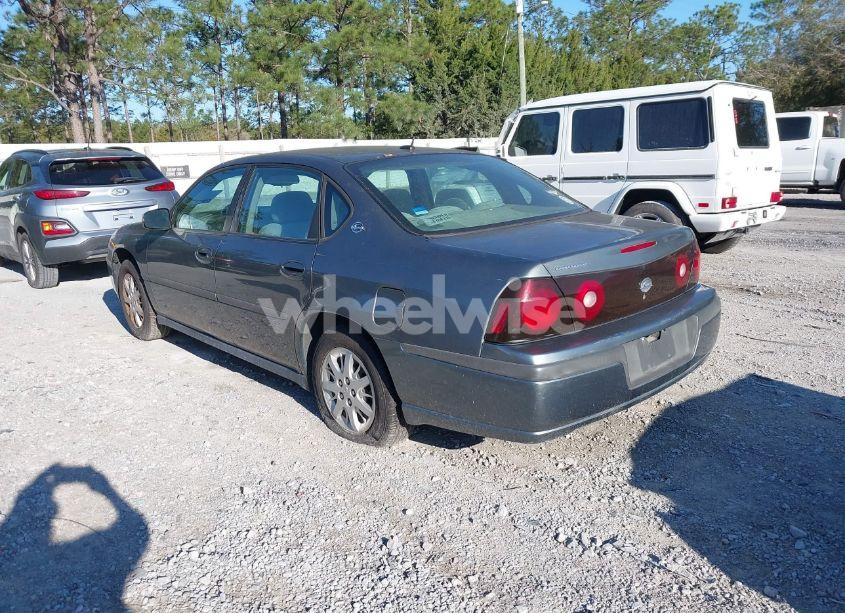 Photo 3 of 2005 Chevrolet Impala (VIN 2G1WF52E659317155)