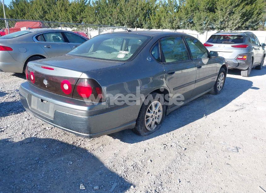 Photo 4 of 2005 Chevrolet Impala (VIN 2G1WF52E659317155)