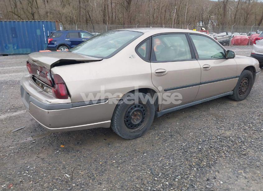 Photo 4 of 2003 Chevrolet Impala (VIN 2G1WF52E739445725)