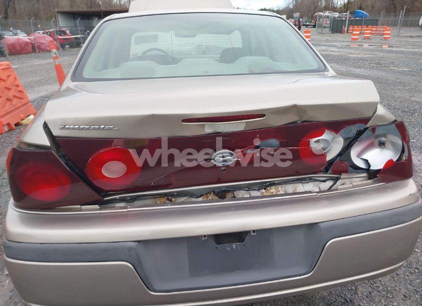 Photo 6 of 2003 Chevrolet Impala (VIN 2G1WF52E739445725)