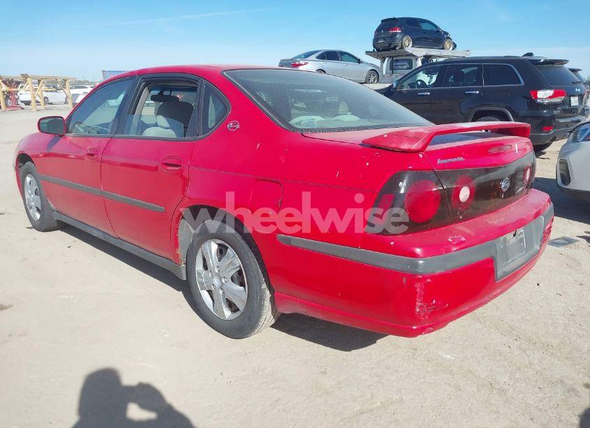 Photo 3 of 2004 Chevrolet Impala (VIN 2G1WF52E749450683)