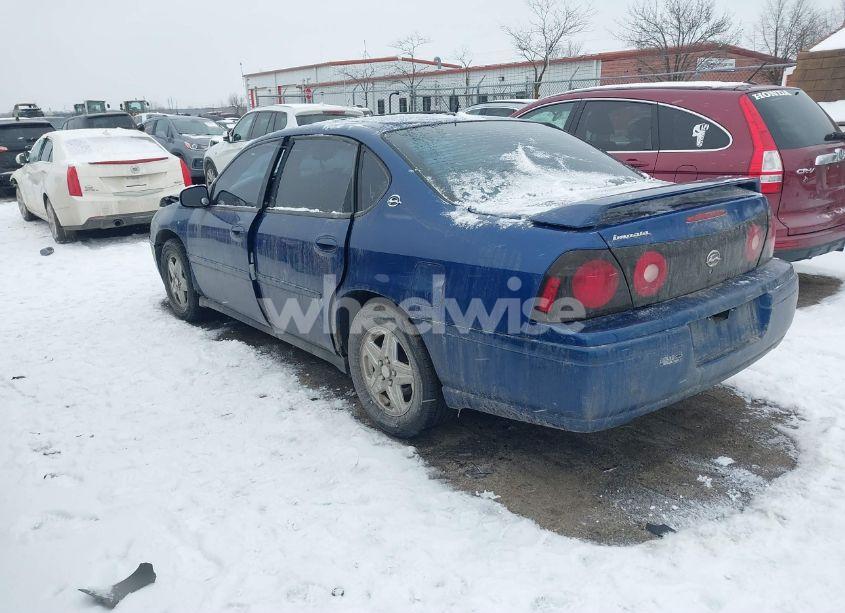 Photo 3 of 2005 Chevrolet Impala (VIN 2G1WF52E759272176)
