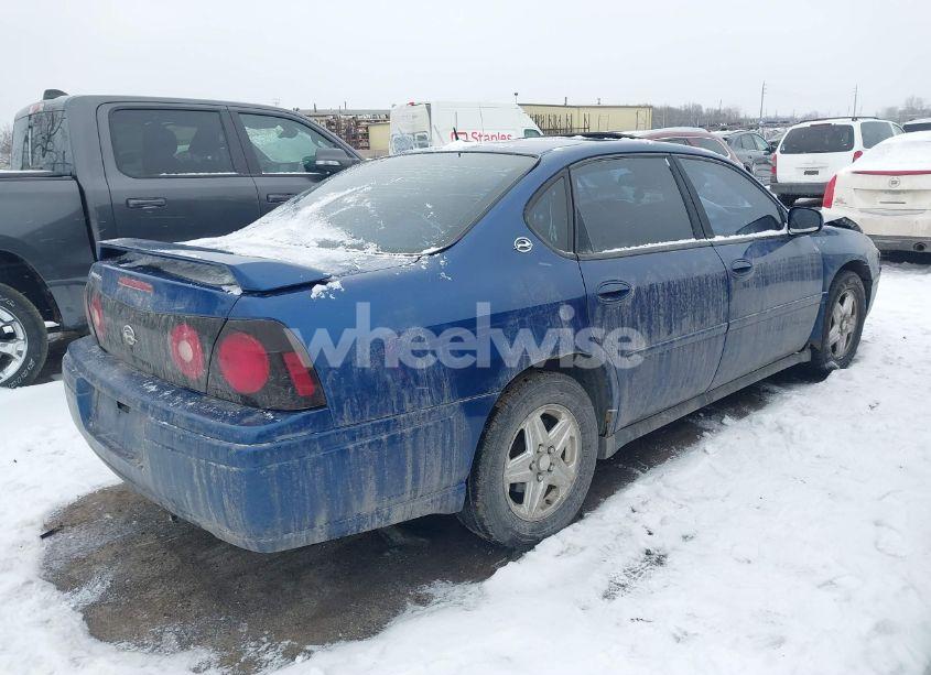 Photo 4 of 2005 Chevrolet Impala (VIN 2G1WF52E759272176)