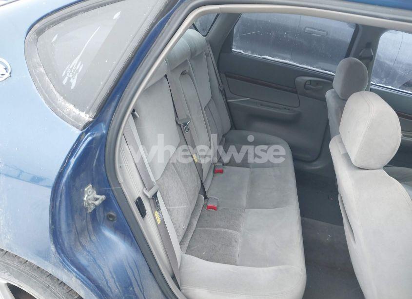 Photo 8 of 2005 Chevrolet Impala (VIN 2G1WF52E759272176)