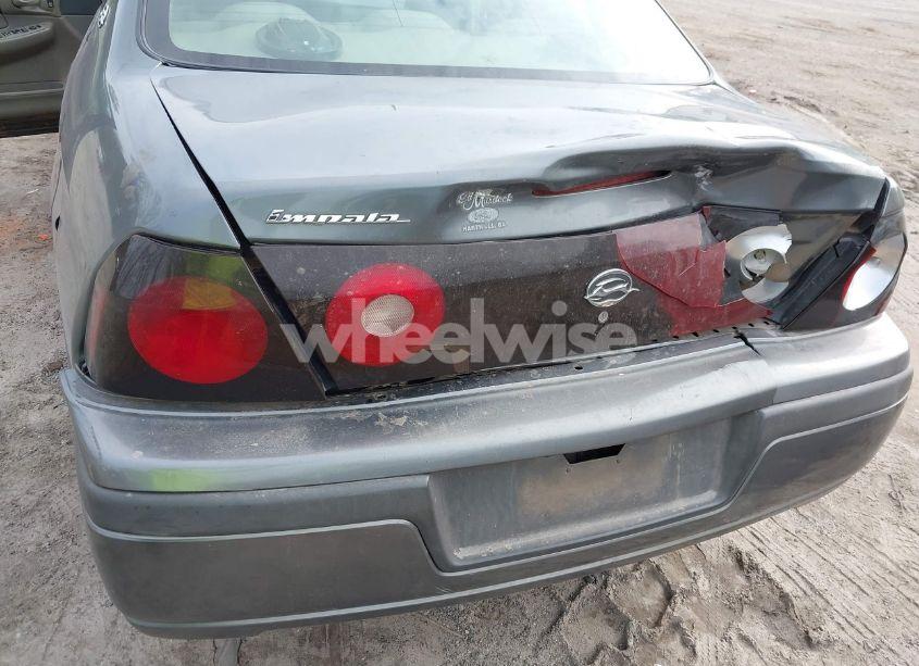 Photo 6 of 2005 Chevrolet Impala (VIN 2G1WF52E759292153)