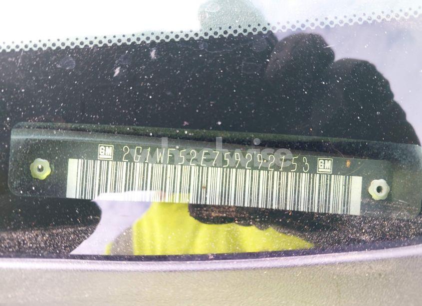 Photo 9 of 2005 Chevrolet Impala (VIN 2G1WF52E759292153)