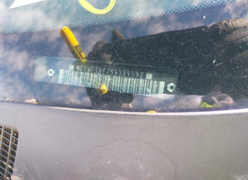 Photo 11 of 2005 Chevrolet Impala (VIN 2G1WF52E759389398)