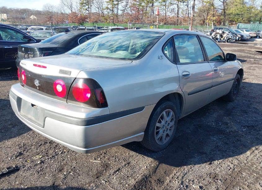 Photo 4 of 2005 Chevrolet Impala (VIN 2G1WF52E759389398)