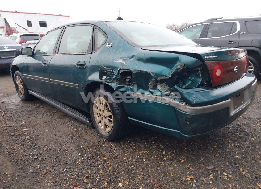 Photo 3 of 2001 Chevrolet Impala (VIN 2G1WF52E819167558)