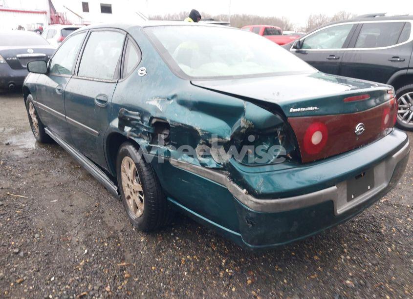 Photo 6 of 2001 Chevrolet Impala (VIN 2G1WF52E819167558)