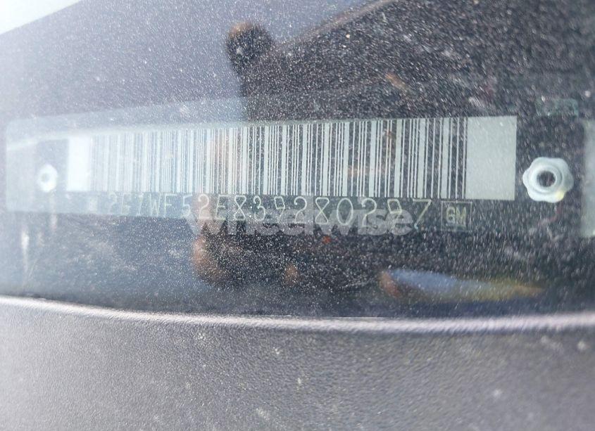 Photo 9 of 2003 Chevrolet Impala (VIN 2G1WF52E839280297)