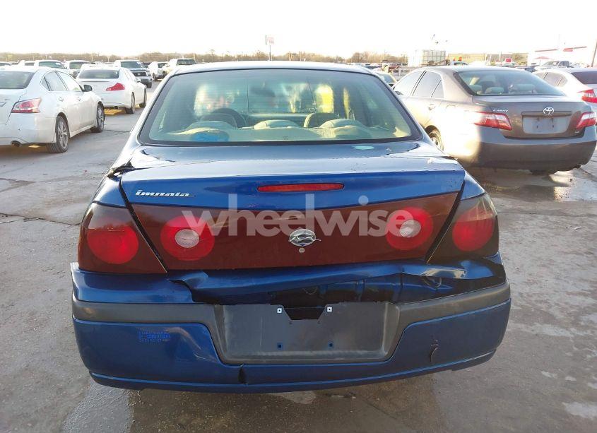 Photo 6 of 2003 Chevrolet Impala (VIN 2G1WF52E839331135)