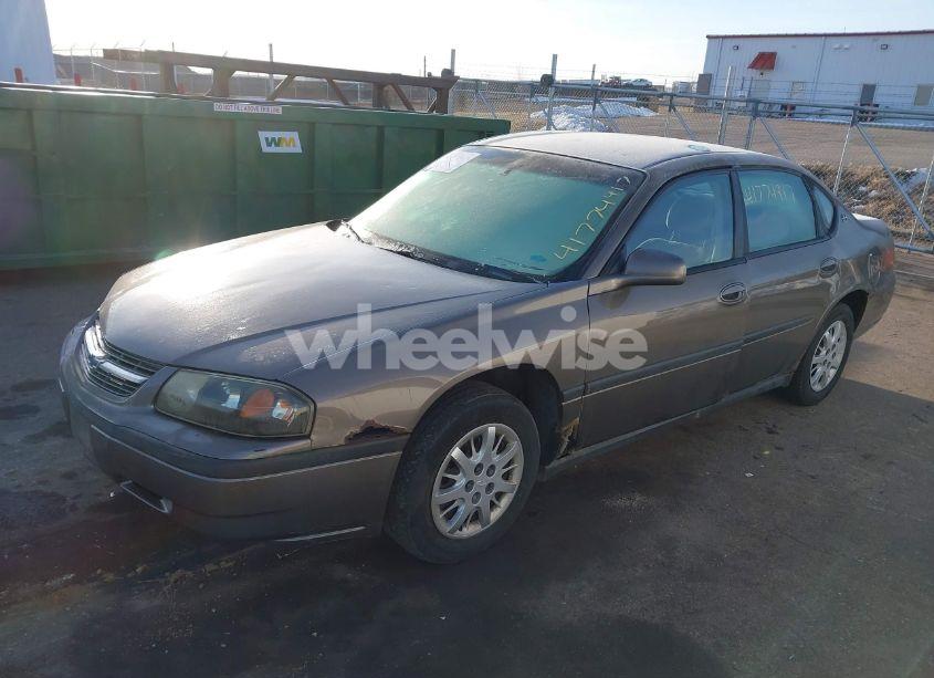Photo 2 of 2003 Chevrolet Impala (VIN 2G1WF52E839335377)