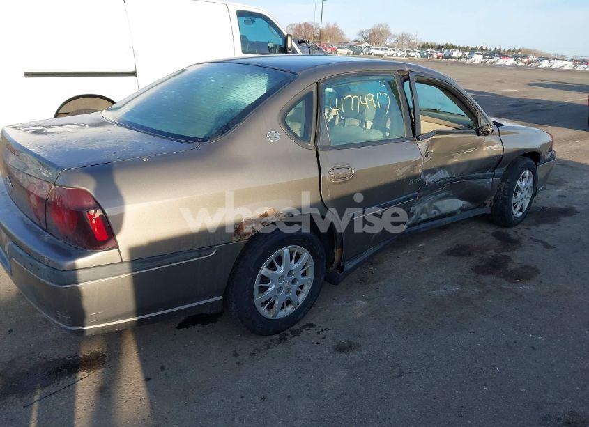 Photo 4 of 2003 Chevrolet Impala (VIN 2G1WF52E839335377)