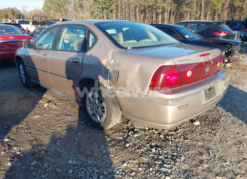 Photo 3 of 2003 Chevrolet Impala (VIN 2G1WF52E839414693)