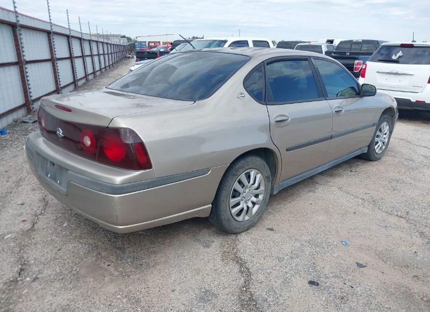 Photo 4 of 2003 Chevrolet Impala (VIN 2G1WF52E839445085)