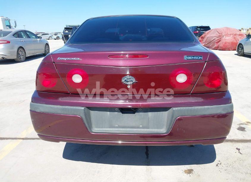 Photo 16 of 2004 Chevrolet Impala (VIN 2G1WF52E849185420)