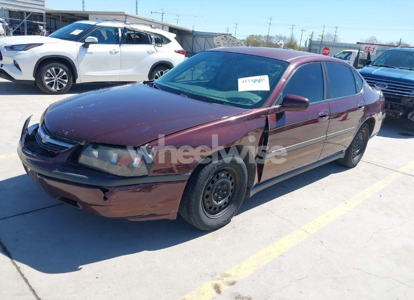 Photo 2 of 2004 Chevrolet Impala (VIN 2G1WF52E849185420)
