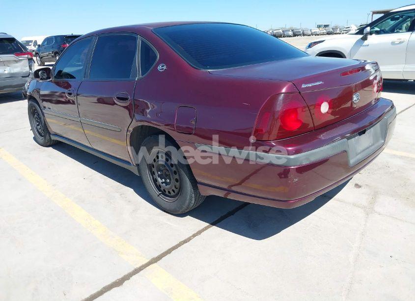 Photo 3 of 2004 Chevrolet Impala (VIN 2G1WF52E849185420)