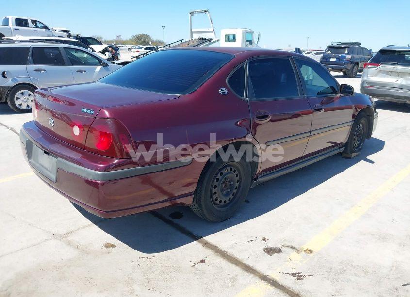 Photo 4 of 2004 Chevrolet Impala (VIN 2G1WF52E849185420)