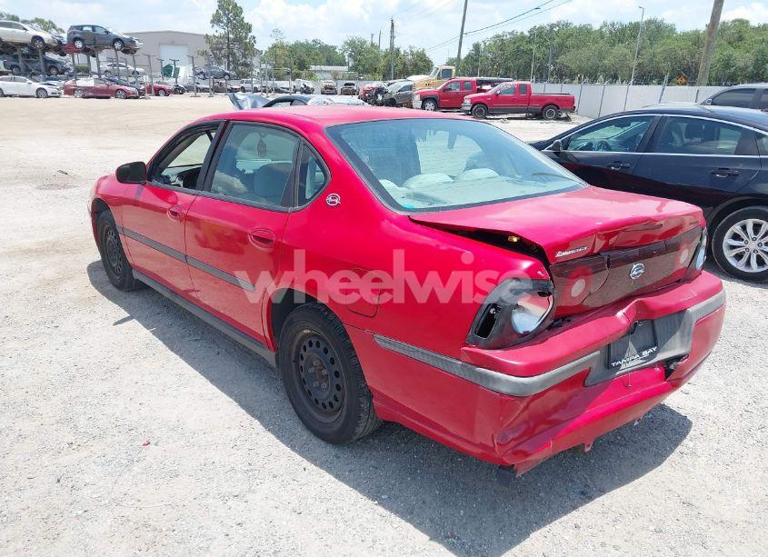 Photo 3 of 2004 Chevrolet Impala (VIN 2G1WF52E849269625)