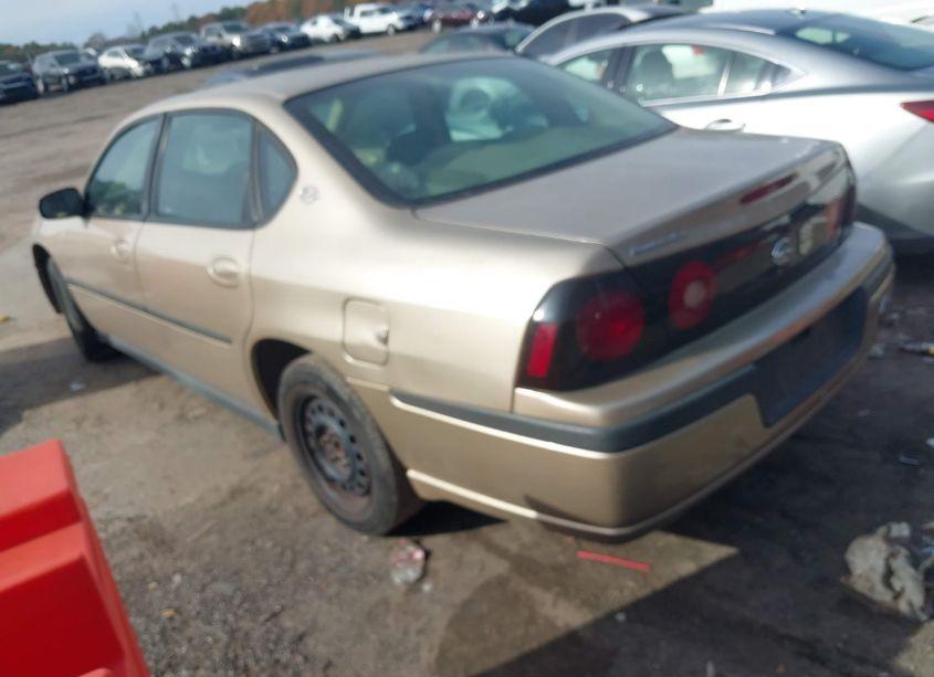 Photo 3 of 2005 Chevrolet Impala (VIN 2G1WF52E859140995)