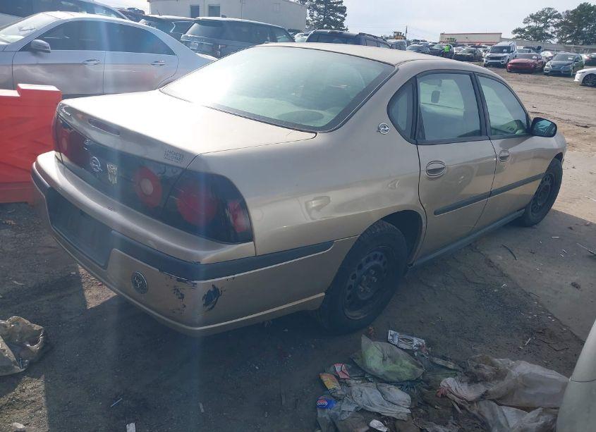 Photo 4 of 2005 Chevrolet Impala (VIN 2G1WF52E859140995)