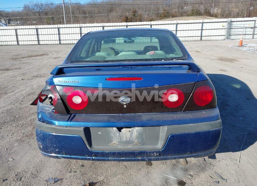 Photo 17 of 2005 Chevrolet Impala (VIN 2G1WF52E859173074)
