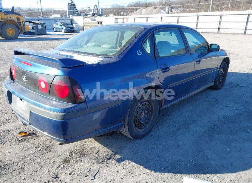 Photo 4 of 2005 Chevrolet Impala (VIN 2G1WF52E859173074)