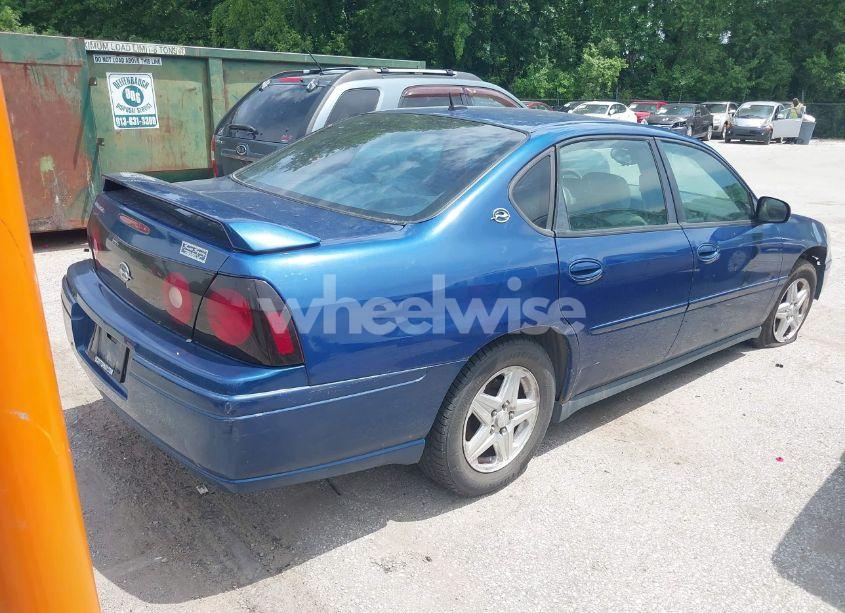 Photo 4 of 2005 Chevrolet Impala (VIN 2G1WF52E859315326)