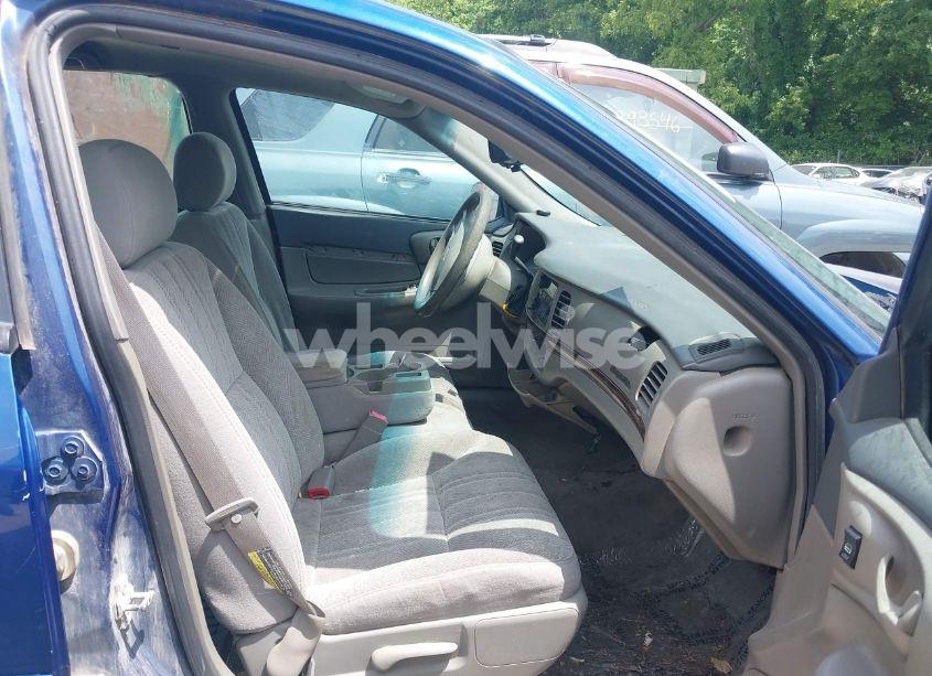 Photo 5 of 2005 Chevrolet Impala (VIN 2G1WF52E859315326)